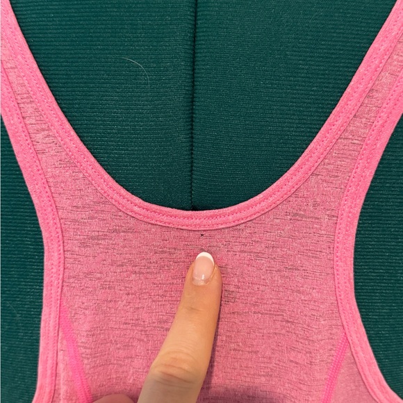 Nike Dri-FIT Pink Swoosh Workout Tank Top Women's Size XL - Picture 3 of 6